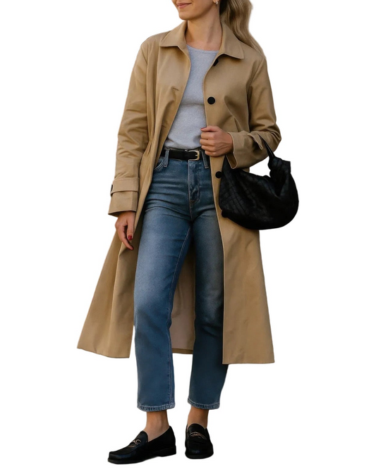 Maxi Trench Coat - 5 color options