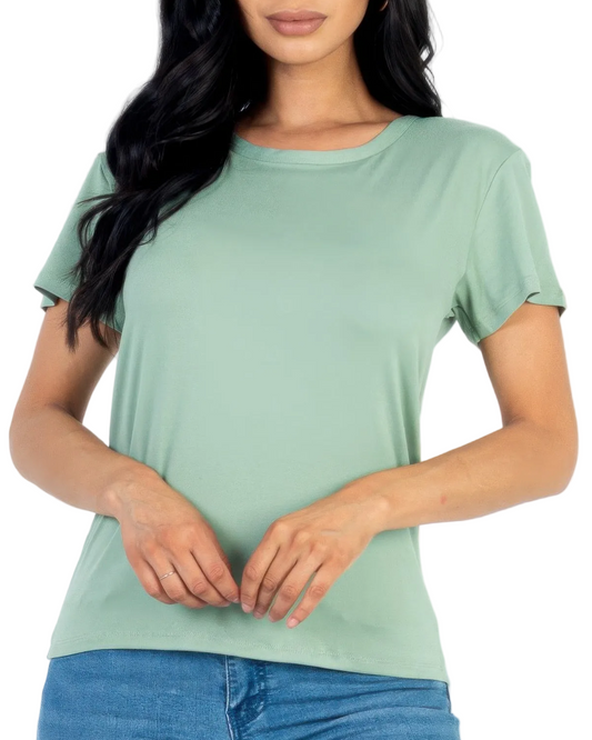 Basic Short Sleeve T-shirt - 10 color options