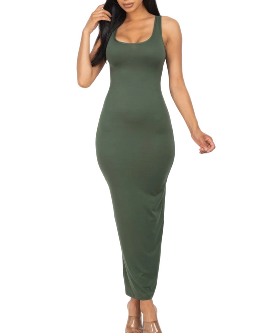 Basic Maxi Dress - 14 color options