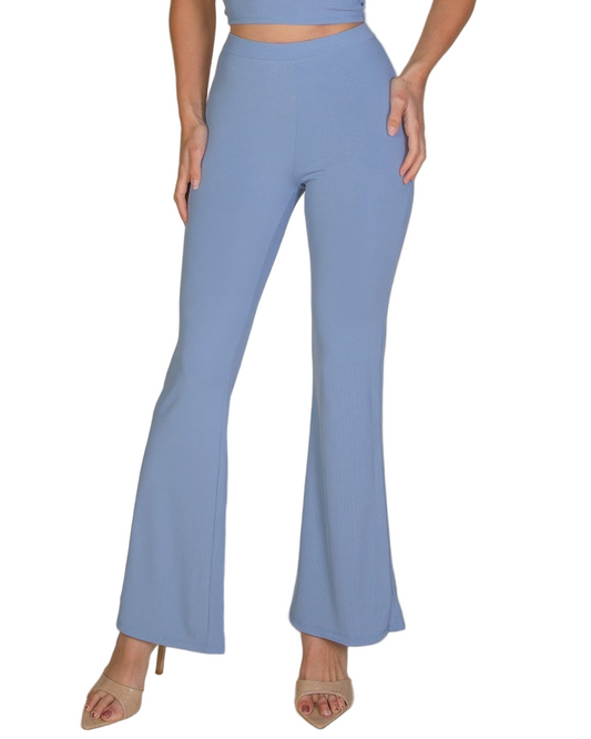 High Waisted Flare Pants - 11 color options