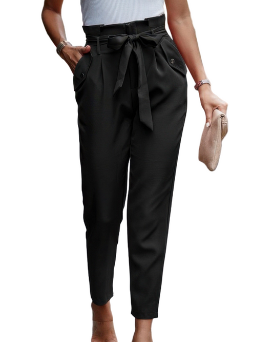 Belted Skinny Pants - 6 color options